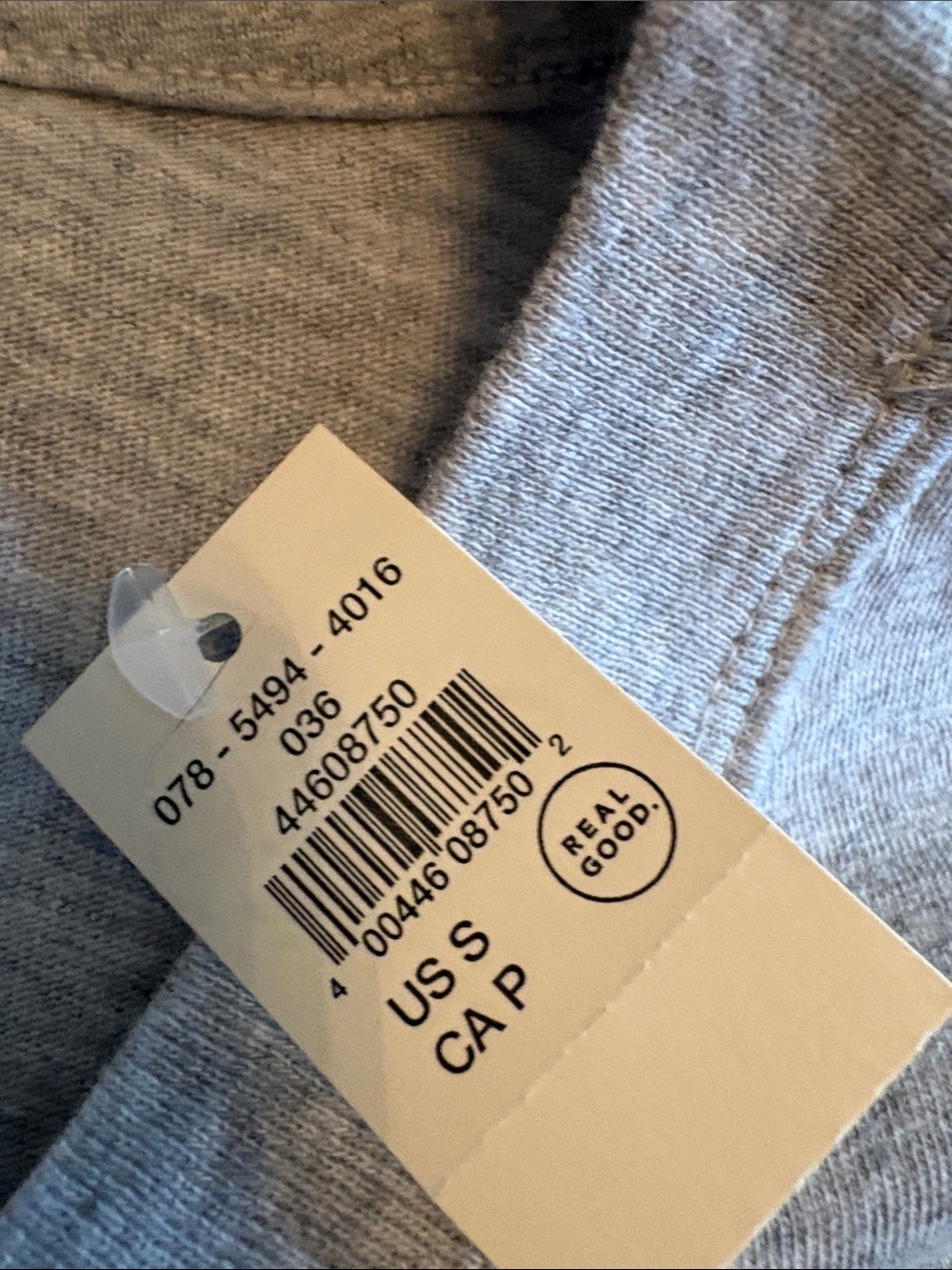 Aerie oversized boyfriend Short-Sleeve Tee in Gray with Red Graphic - Picture 5 of 5